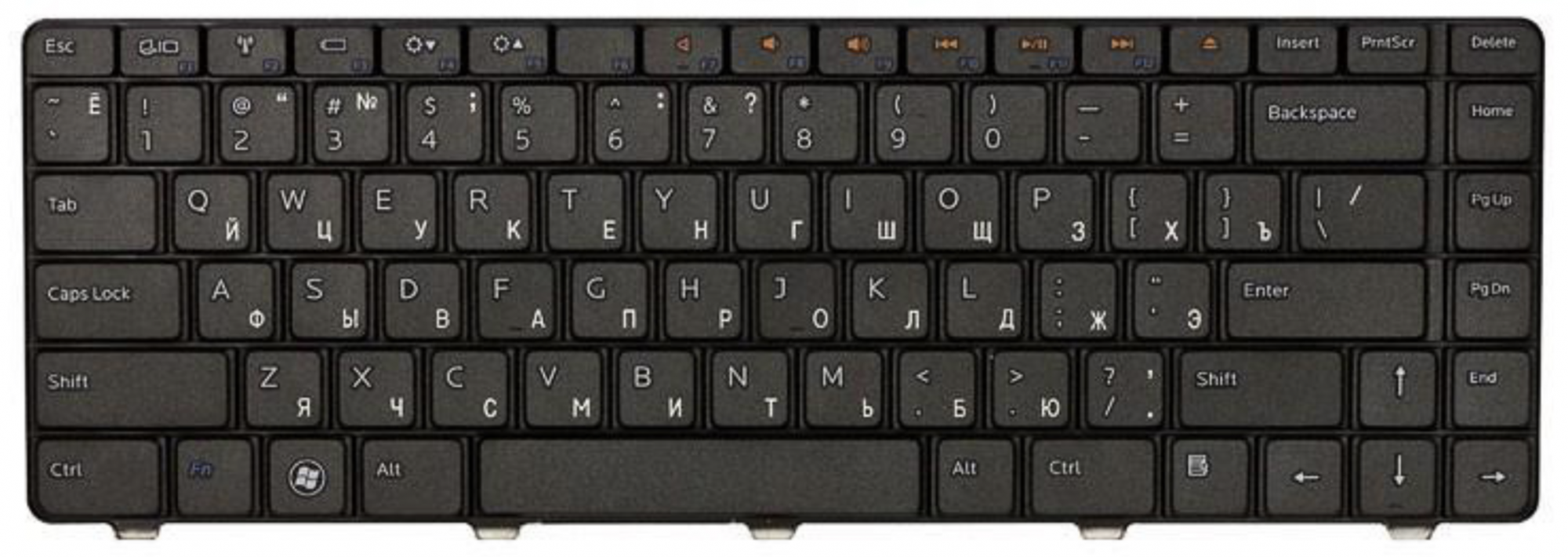 Клавиатура Dell Inspiron 1370 OEM