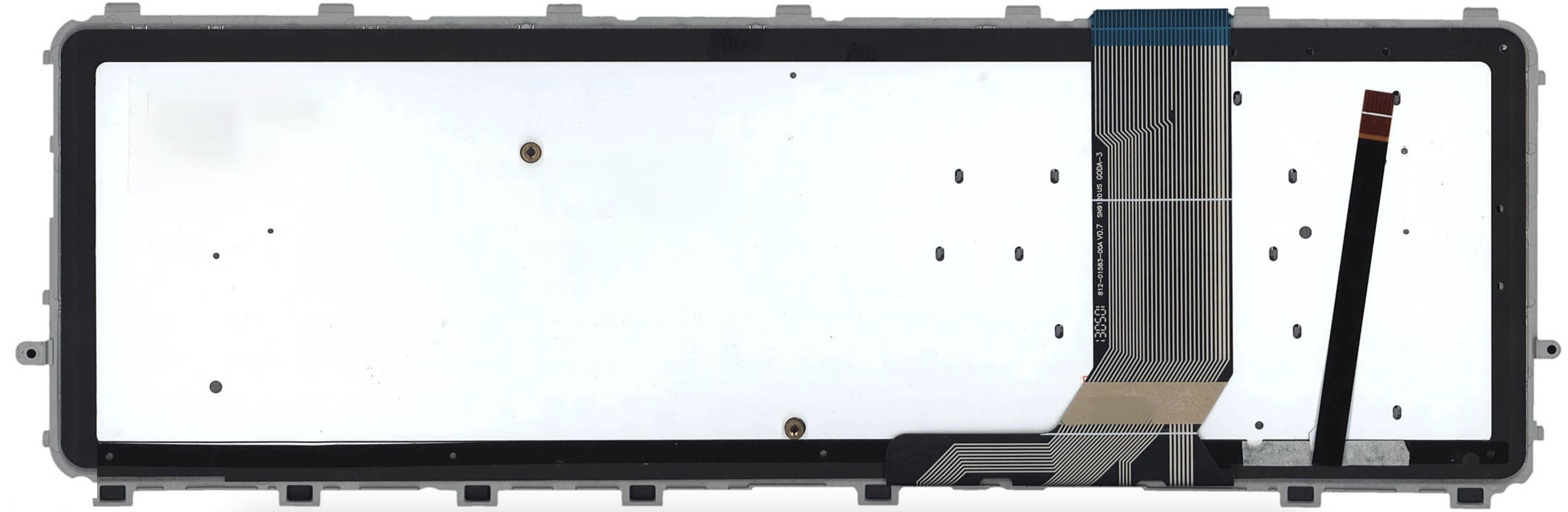 Клавиатура HP Envy 15-J с серебристой рамкой, с подсветкой, OEM