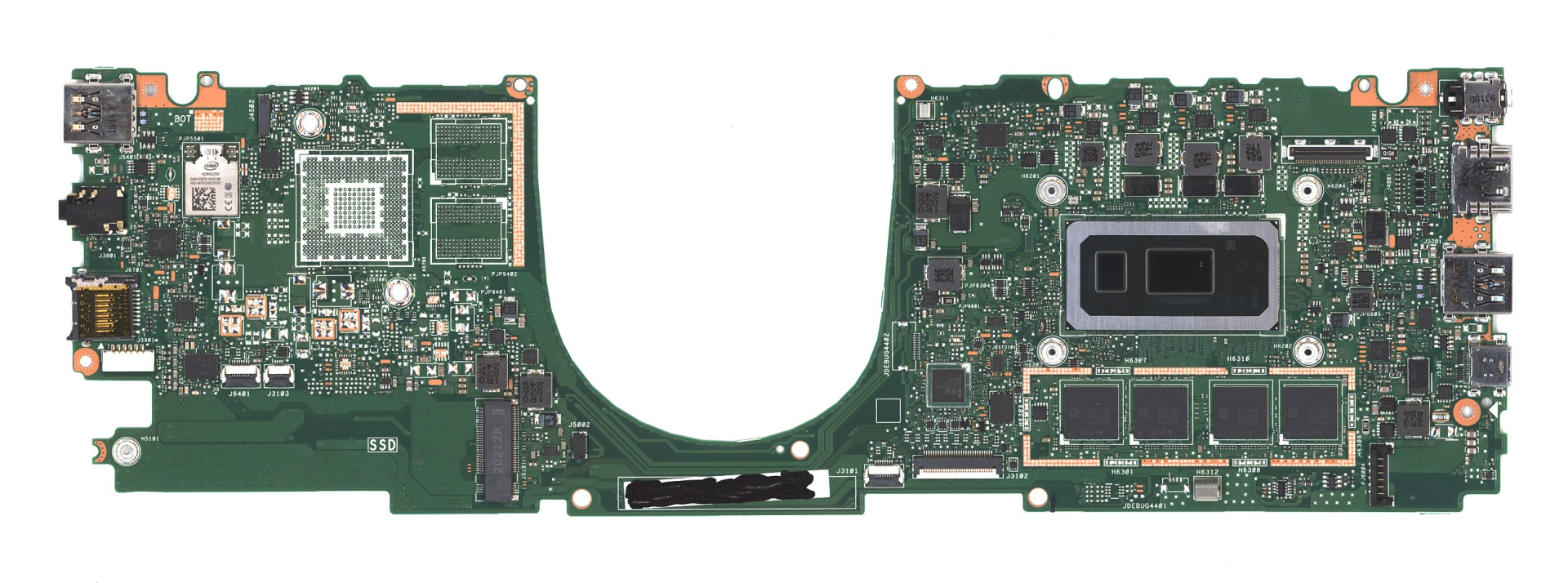 Материнская плата для Asus UX331FA 8G/I7-8565U