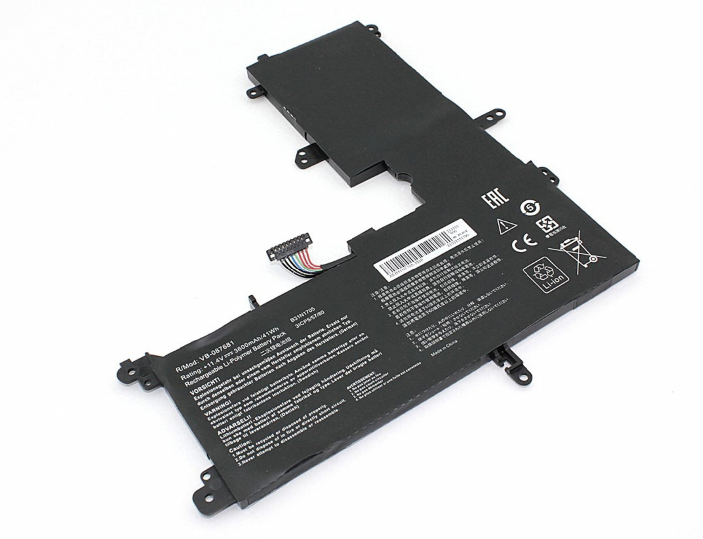 Аккумулятор ASUS Vivobook Q405UA-BI5T5 11.4V, 3600mAh, OEM