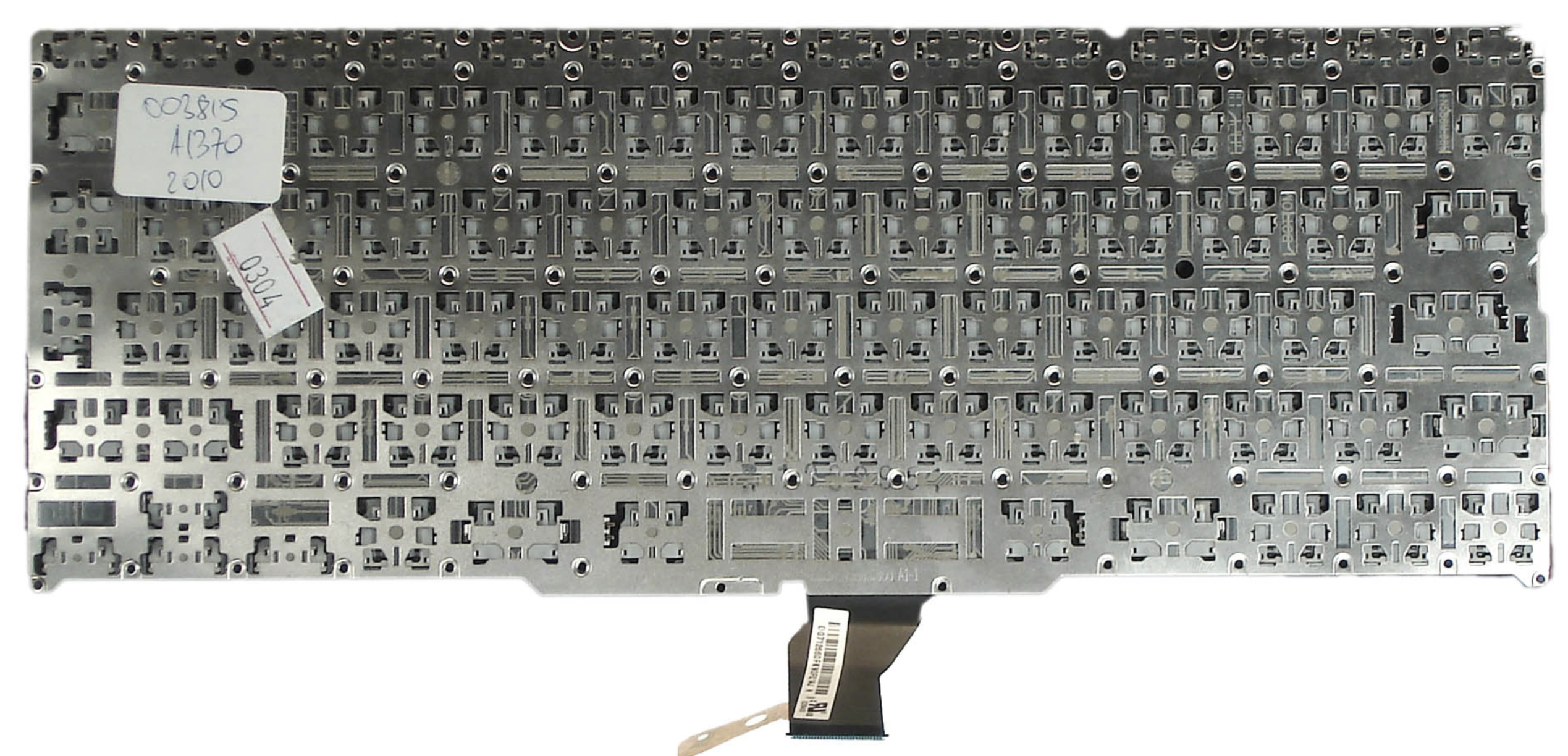 Клавиатура Apple MacBook Air 11.6" начало 2014 A1465 (MD711LL/B) большой Enter, без подсветки, OEM