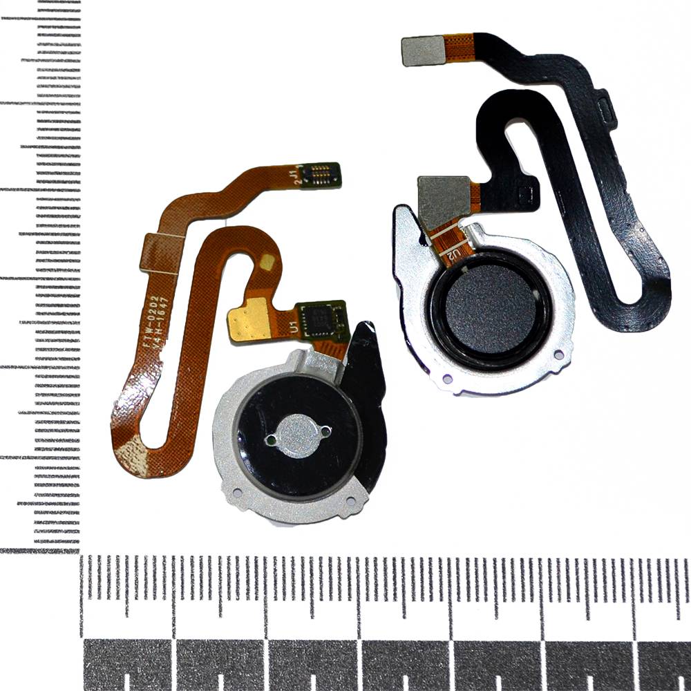 Шлейф Honor 8 + сканер отпечатка пальца черный orig Factory