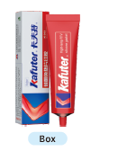 Высокотемпературный силиконовый герметик Kafuter K-383 красный 55 грамм