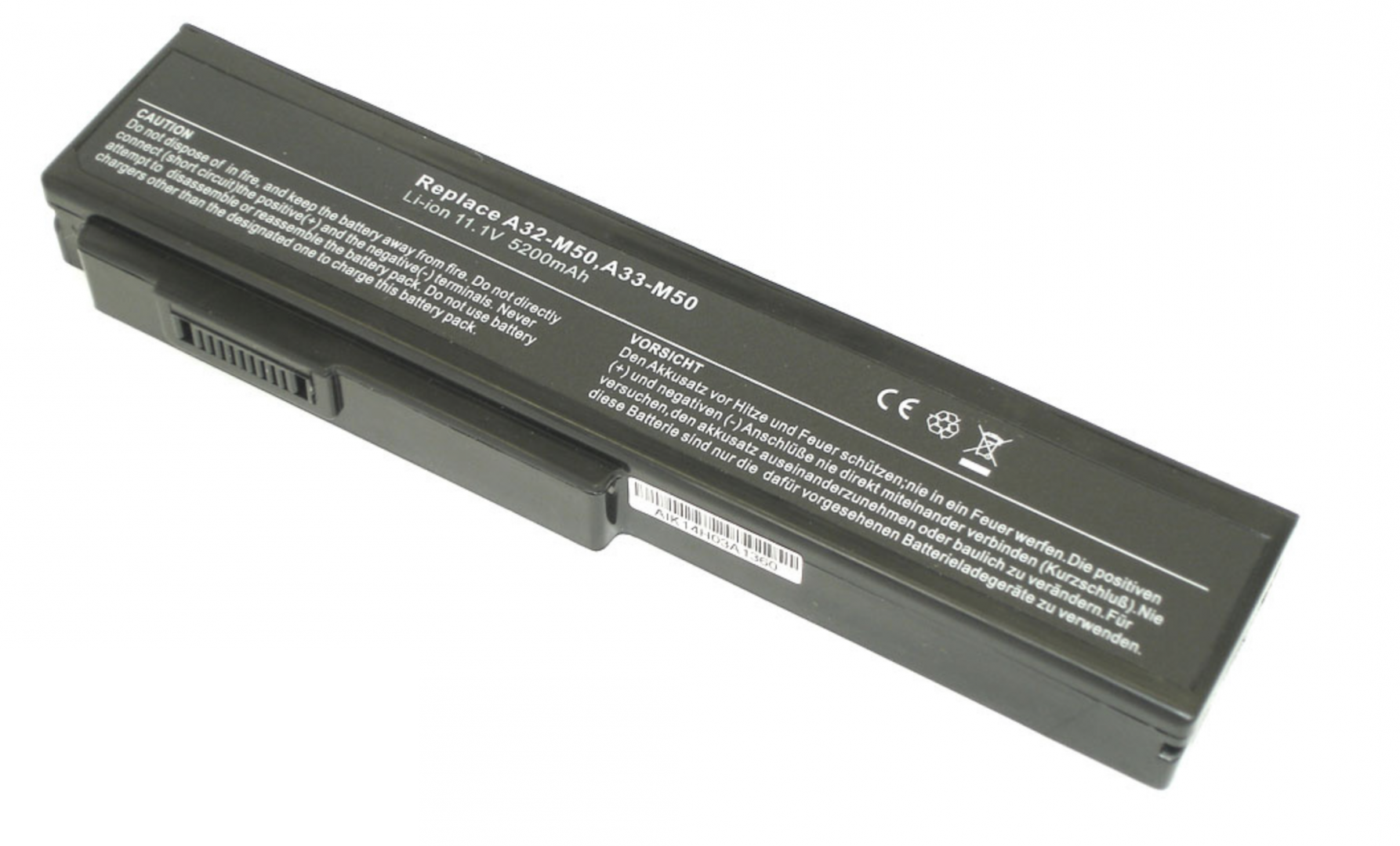 Аккумулятор ASUS N53JF 11.1V, 5200mAh, OEM
