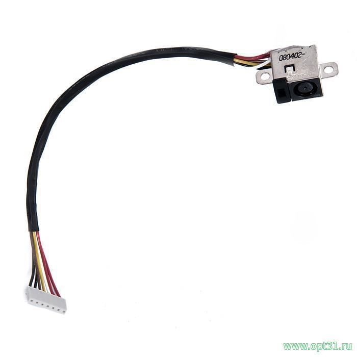 Разъем питания HP DV6-6000, DV7-6000 с кабелем