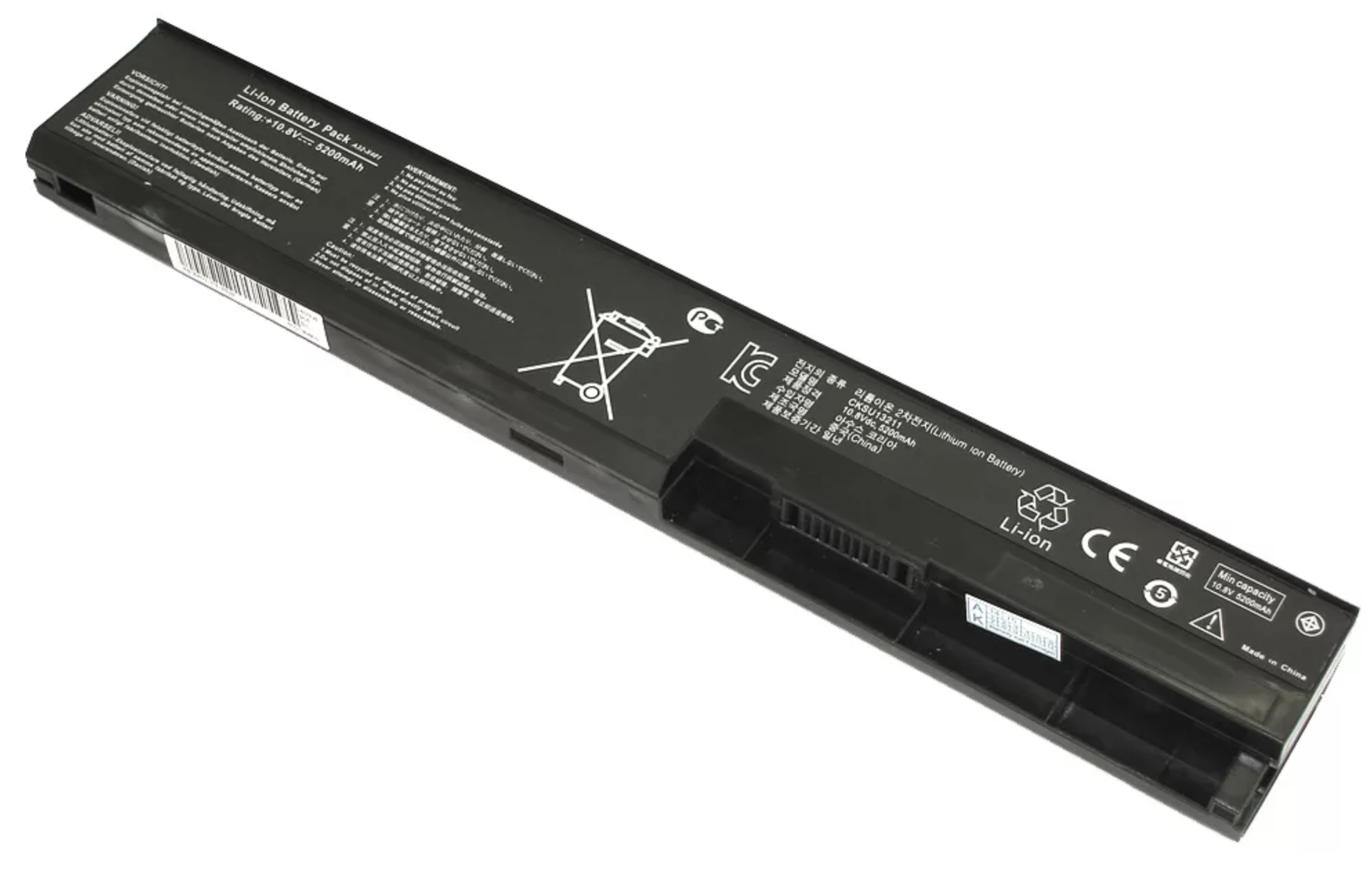 Аккумулятор ASUS X301 10.8V, 5200mAh, OEM