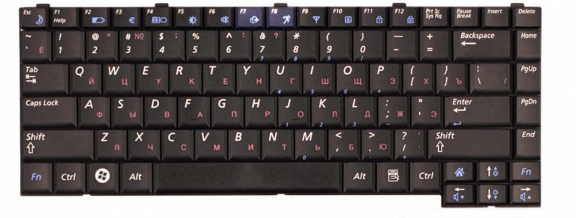 Клавиатура Samsung R18 OEM