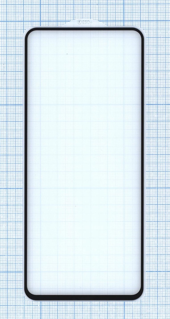 Защитное стекло "Полное покрытие" для Xiaomi Redmi 12 черное