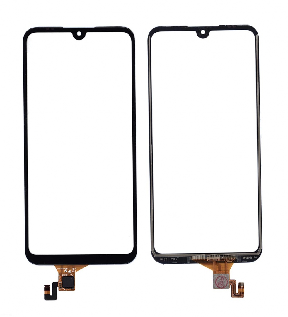Сенсорное стекло (тачскрин) для Xiaomi Mi Play черное