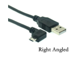Кабель USB  Type A на Micro USB угол вправо 3 м