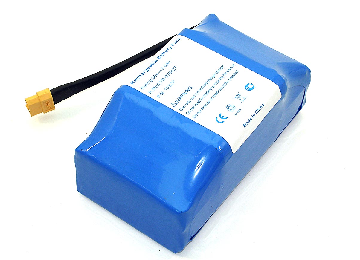Аккумулятор 10S2P для гироскутера 36V 3.0Ah Li-ion