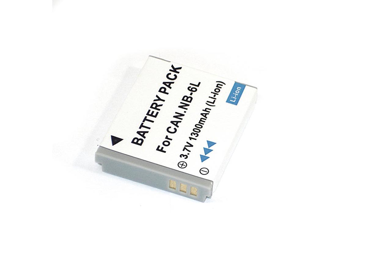 Аккумуляторная батарея для фотоаппарата Canon Digital IXUS 85 (NB-6L) 3.7V 1600mAh