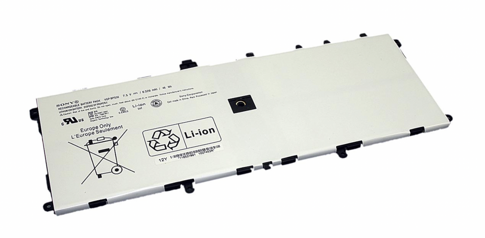 Аккумулятор Sony VAIO SVD13211CG 7.5V, 48Wh, Original