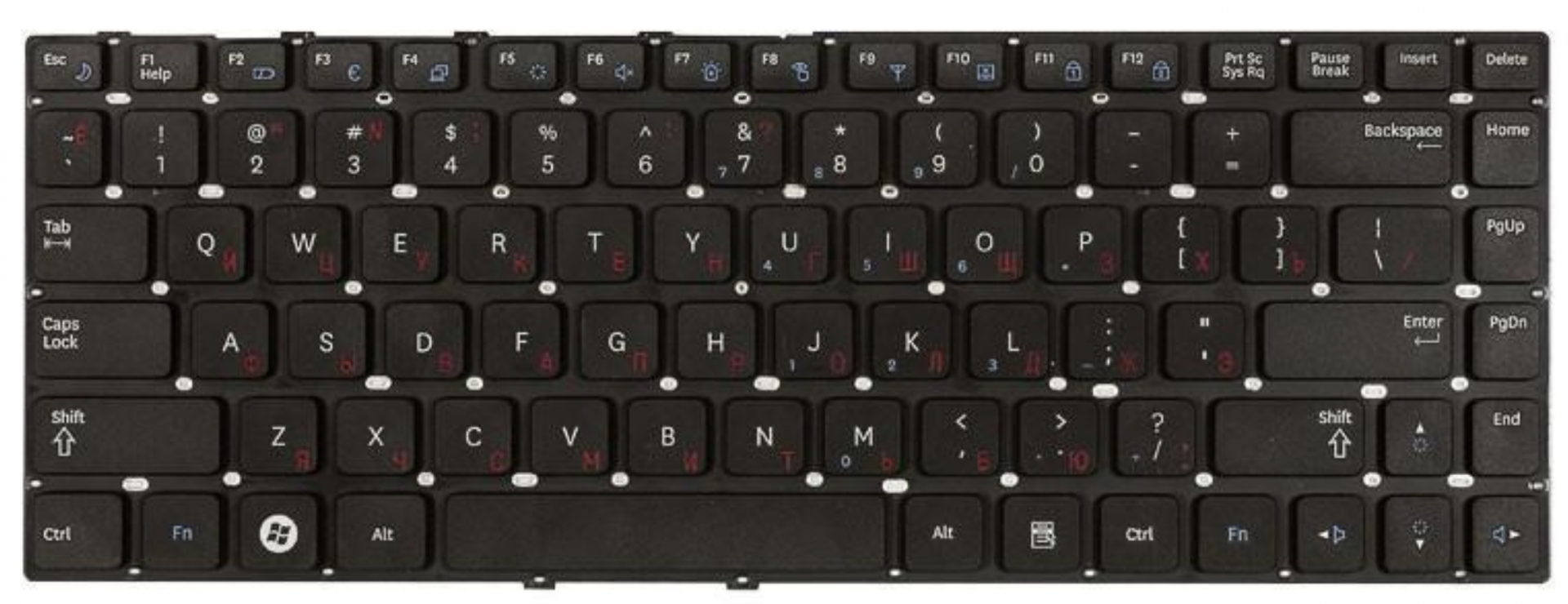 Клавиатура Samsung QX410 OEM