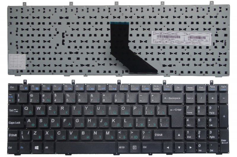 Клавиатура DNS W350, W370, W650