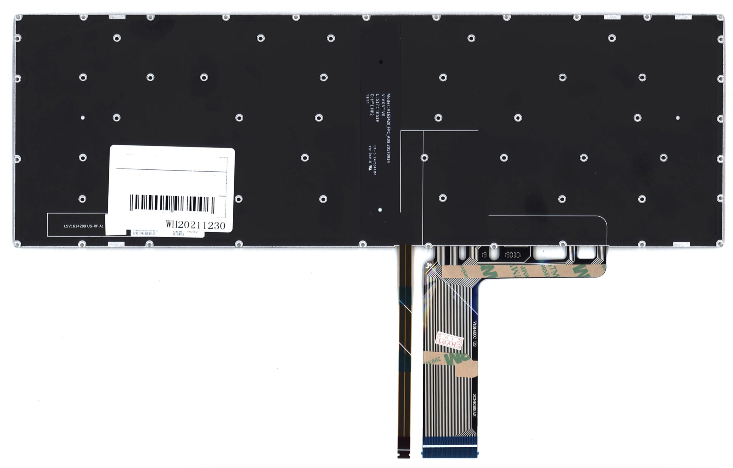 Клавиатура Lenovo IdeaPad S340-15 с подсветкой, OEM