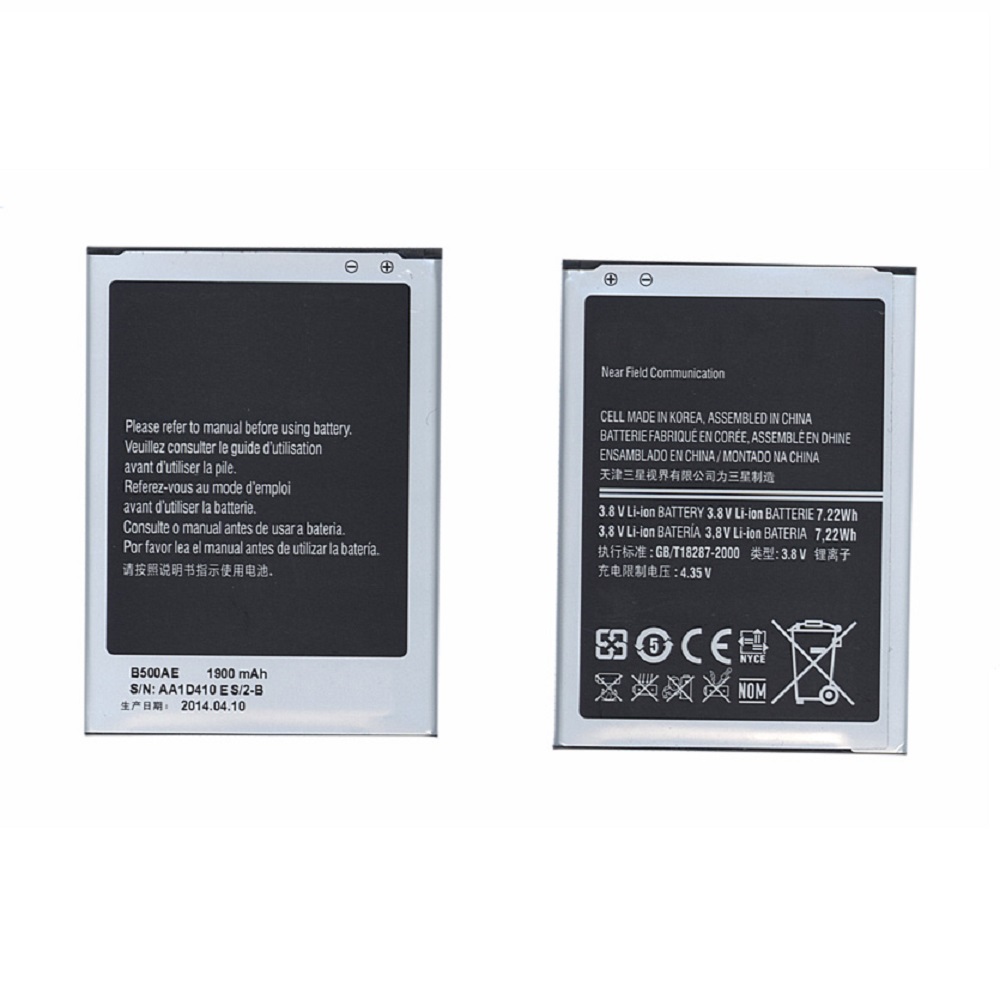 Аккумуляторная батарея B500AE для Samsung Galaxy S4 mini GT-I9190 3.8 V 7.22Wh