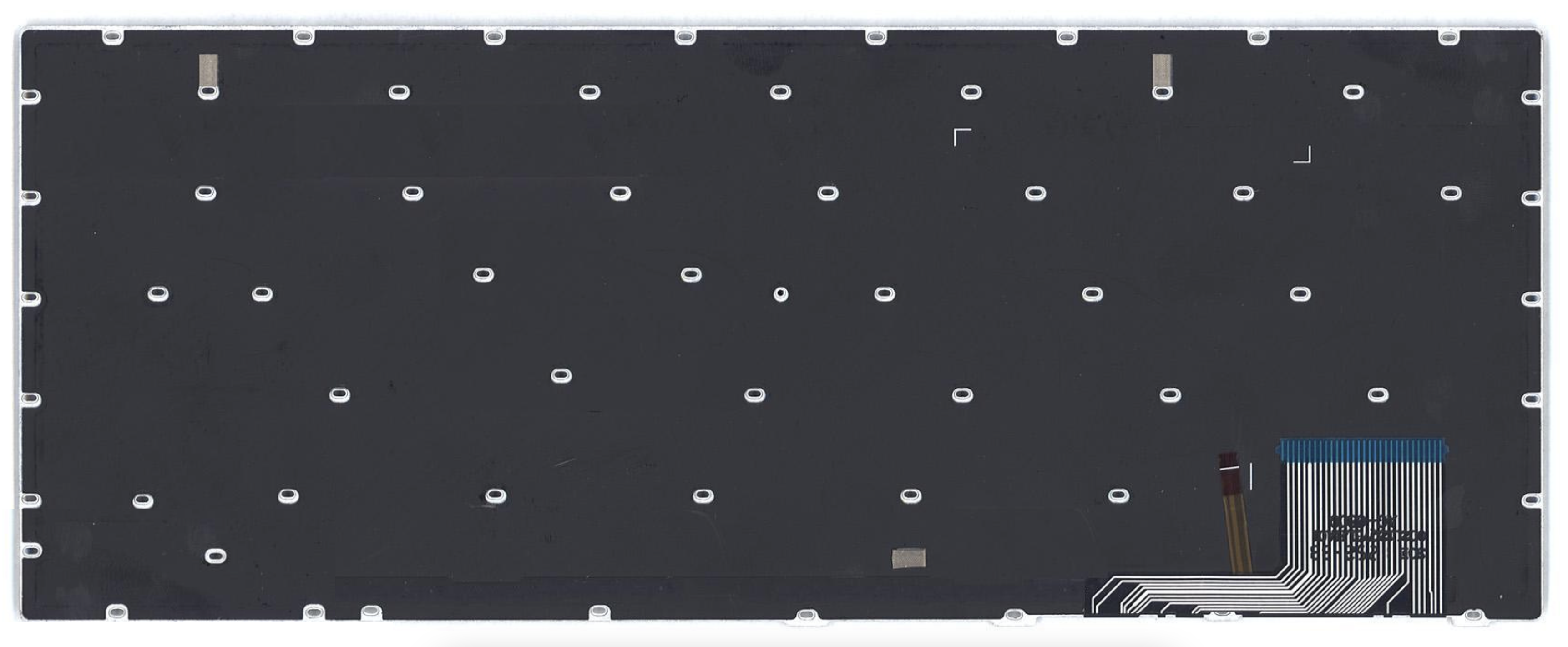 Клавиатура Samsung 740U3E-S01 с подсветкой, серебристая, OEM