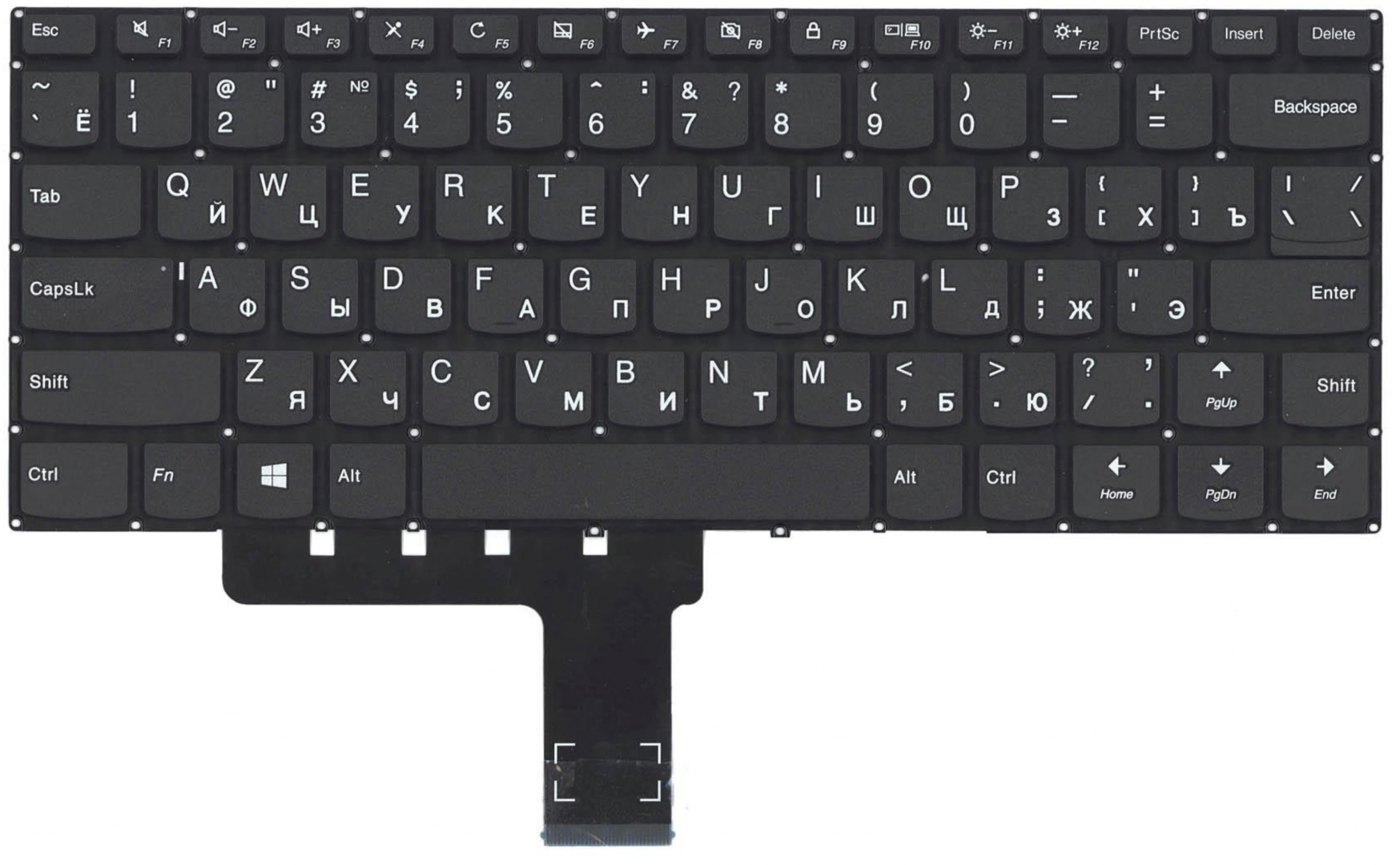 Клавиатура Lenovo IdeaPad 310-14ISK OEM