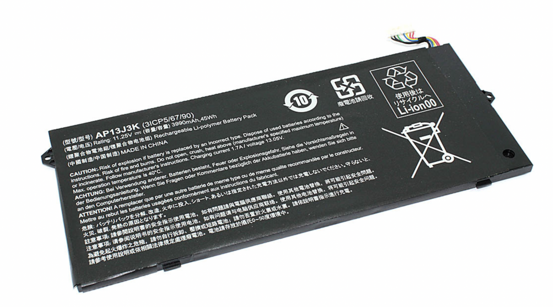 Аккумулятор Acer ﻿Chromebook C720P-2677 11.25V, 3920mAh, Original