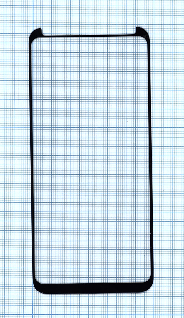 Защитное стекло "Полное покрытие Full Glue" для Samsung Galaxy S8 черное