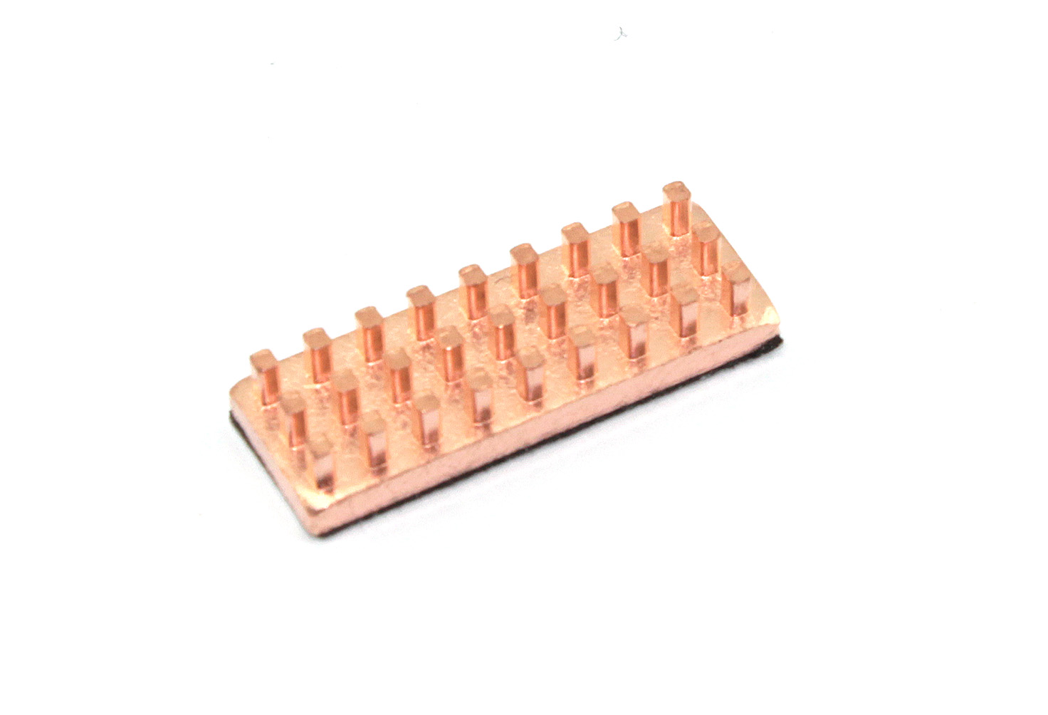 Медный радиатор 22х8х4мм с термоскотчем 3M 9448A