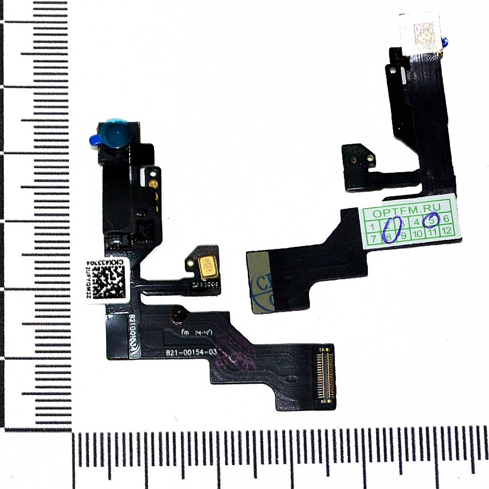 Шлейф iPhone 6S Plus + светочувствительный элемент + фронтальная камера (в сборе) orig Factory
