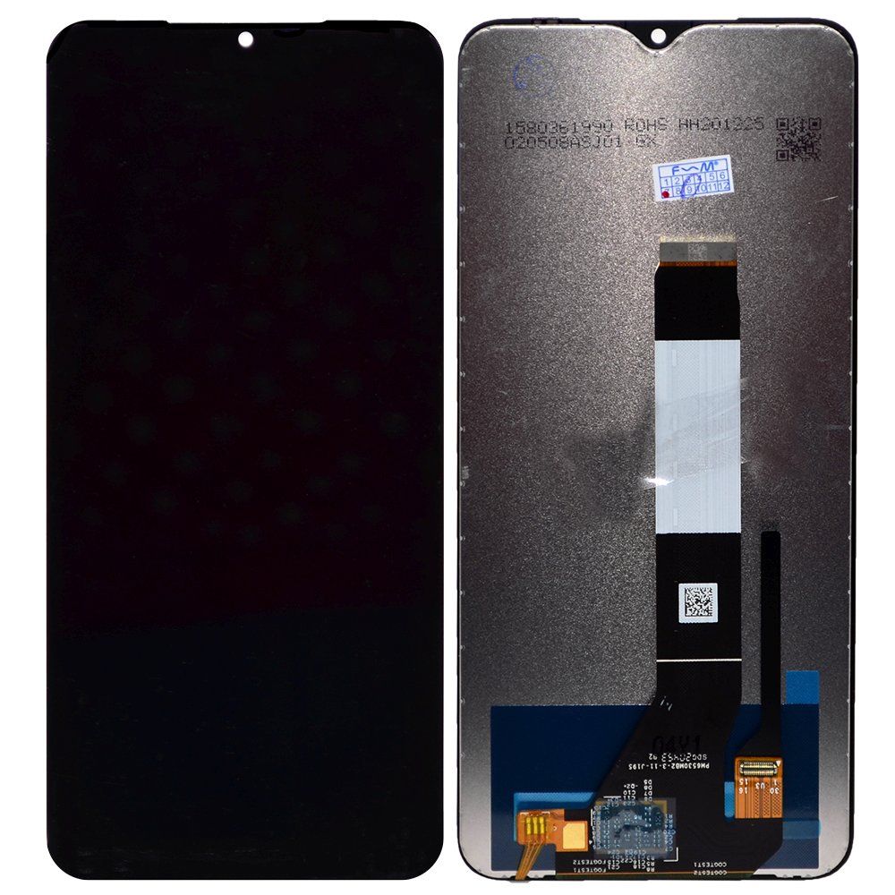 Дисплей Xiaomi Redmi Note 9T + тачскрин черный orig Factory