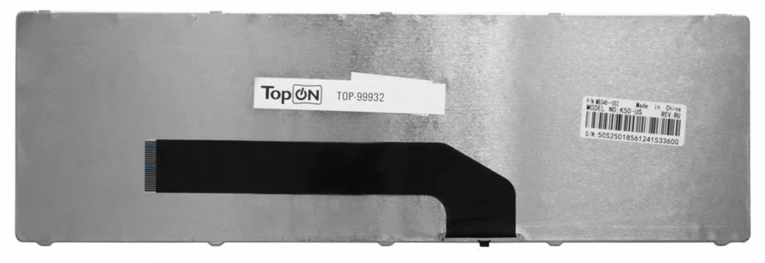 Клавиатура ASUS K50AB глянцевая, с рамкой, OEM