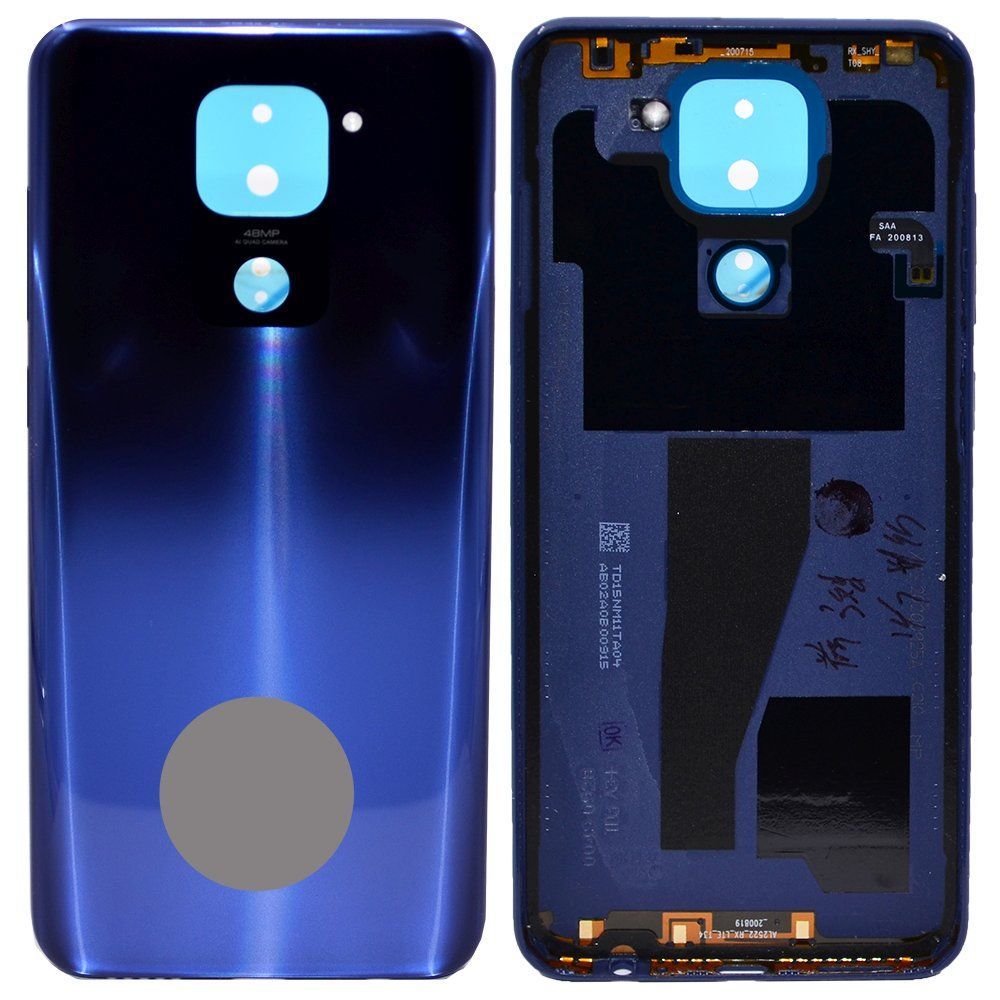 Задняя крышка Xiaomi Redmi Note9 синий orig Factory