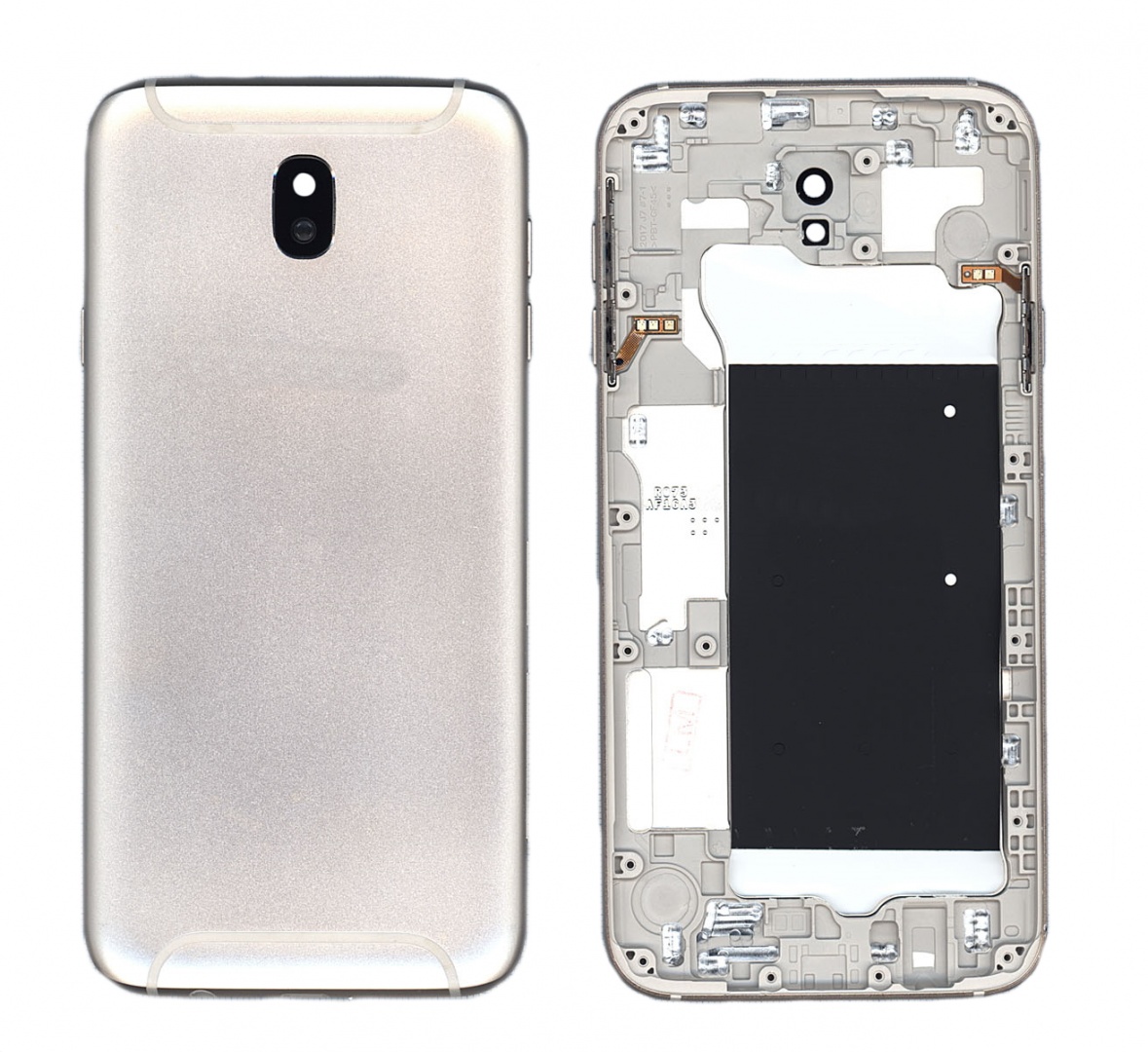 Задняя крышка для Samsung Galaxy J7 (2017) SM-J730F золотая