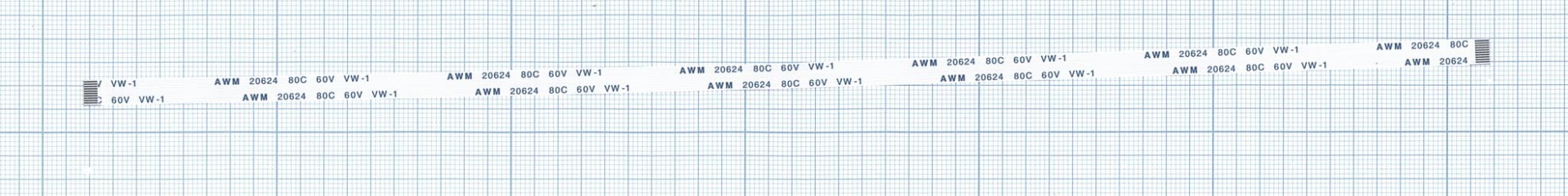 Шлейф универсальный 10pin, шаг 0,8мм, длина 30см