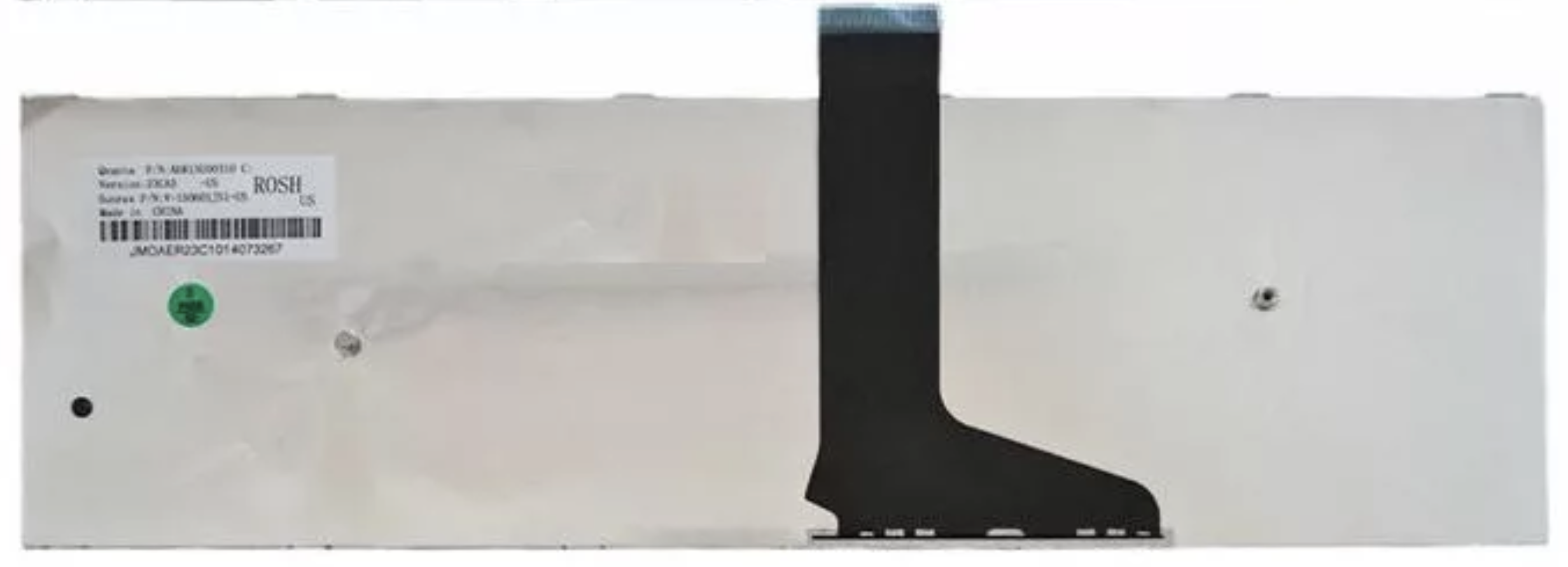 Клавиатура Toshiba Satellite C50-A белая, с рамкой, OEM