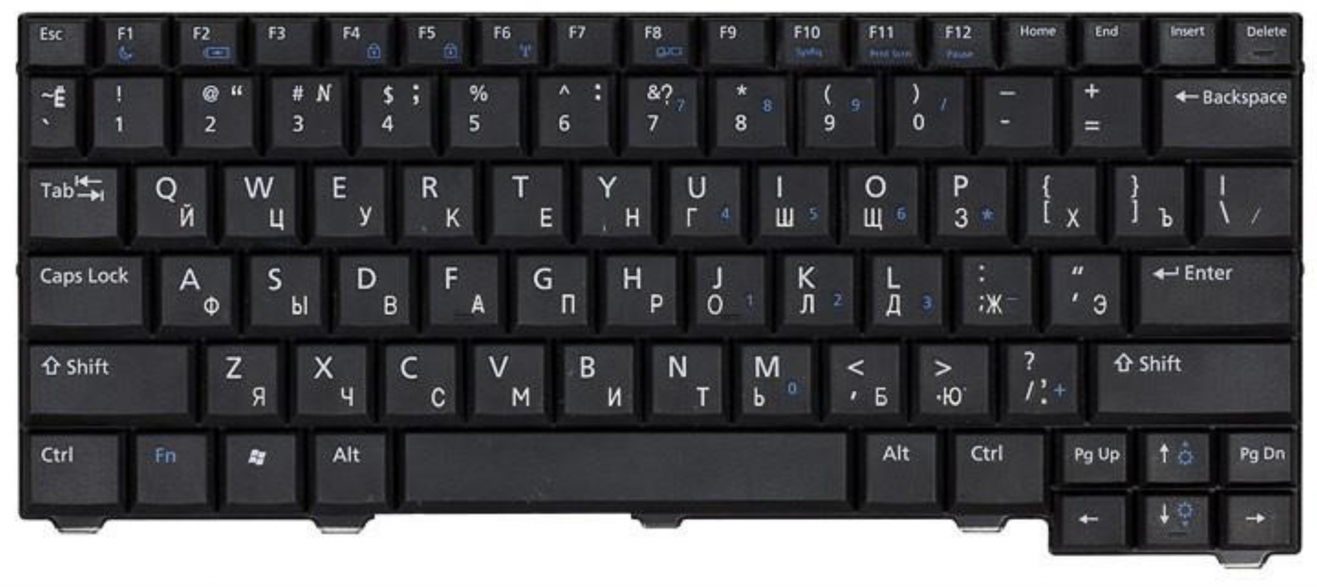 Клавиатура DELL Latitude 2100 OEM