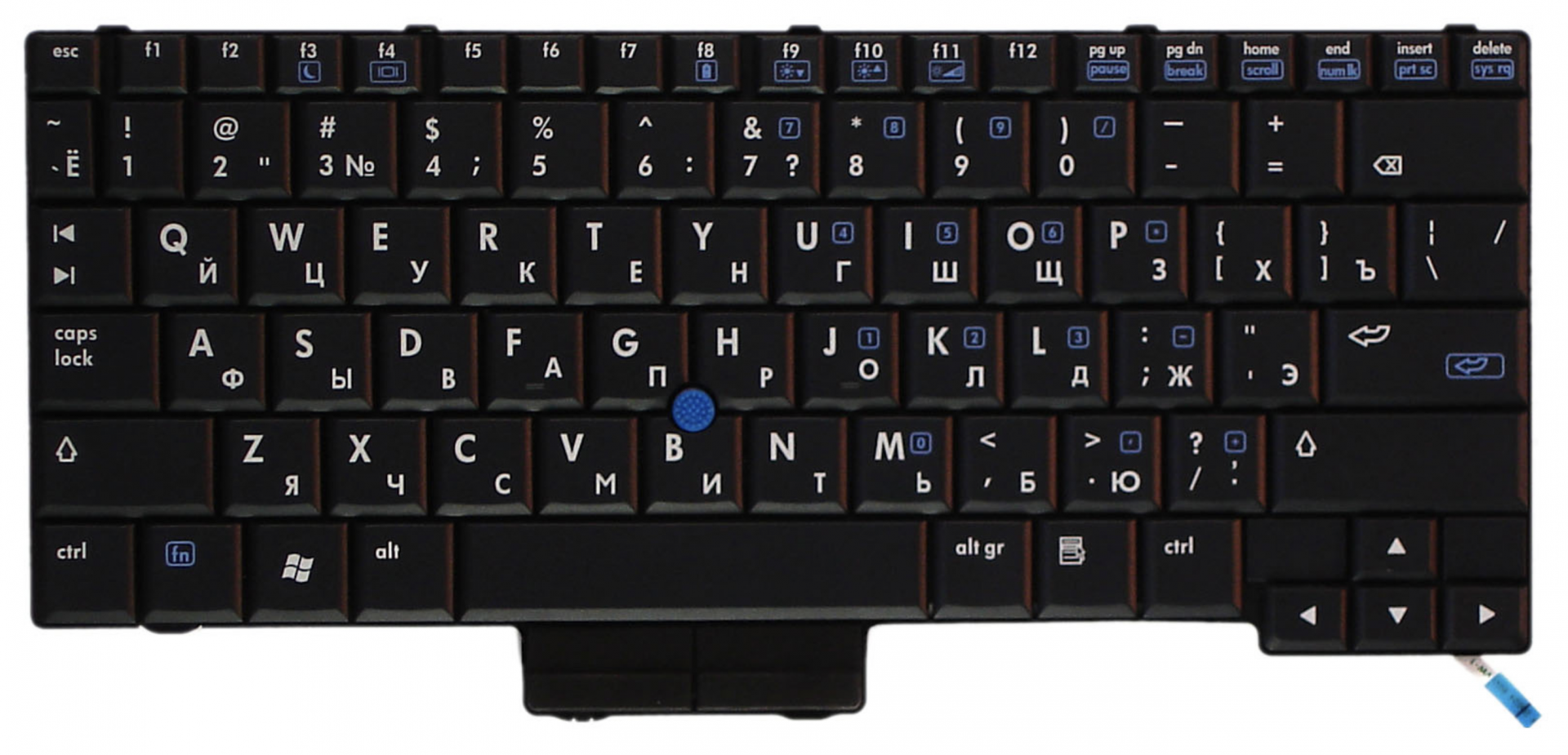 Клавиатура HP Compaq 2510p версия 2, OEM