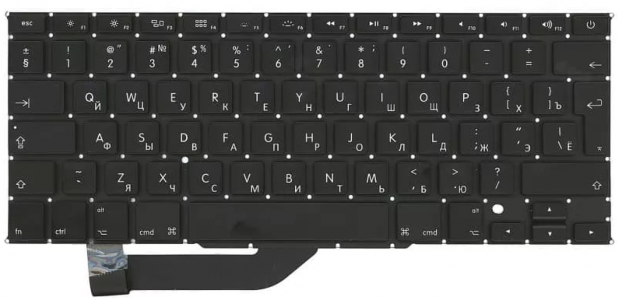 Клавиатура MacBook Pro A1398 большой Enter