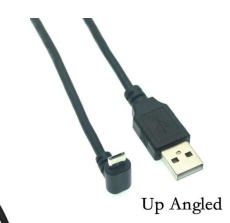 Кабель USB  Type A на Micro USB угол вверх 1,5 м