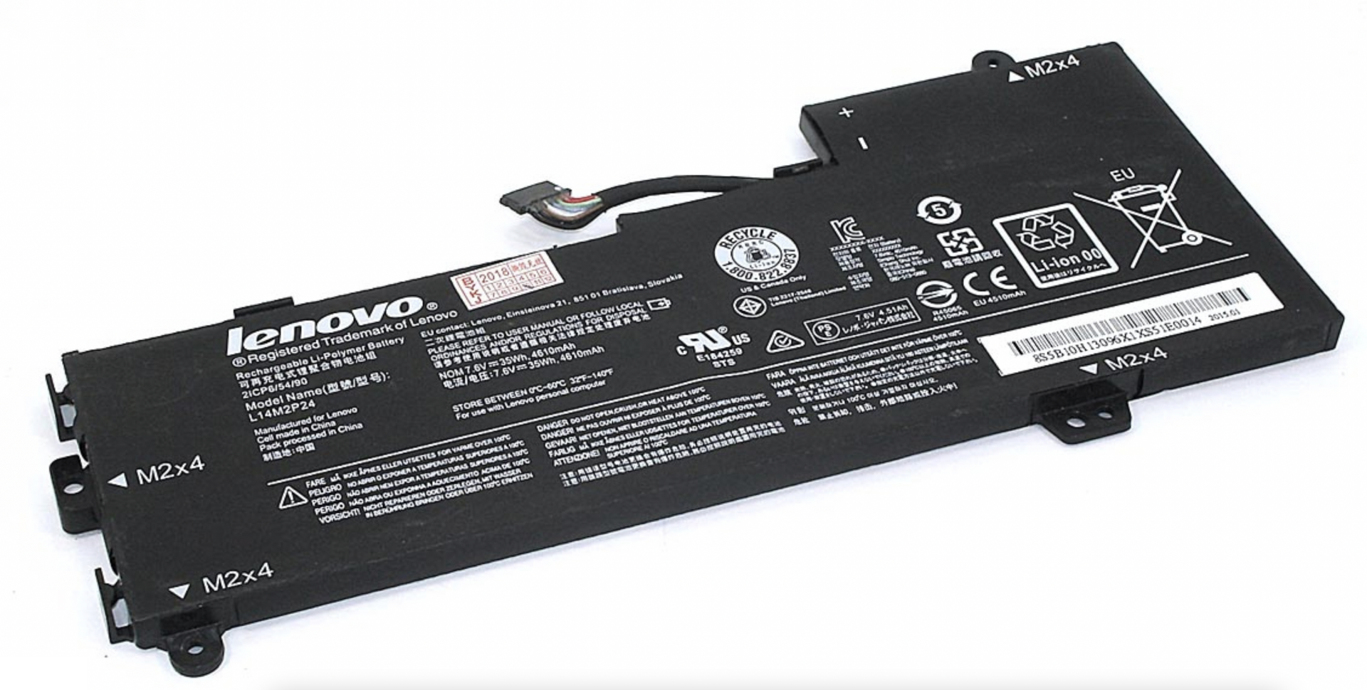 Аккумулятор Lenovo E31-80 (80MX011CRK) 7.6V, 35Wh, Original