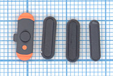 Комплект боковых кнопок для Apple IPad mini черный