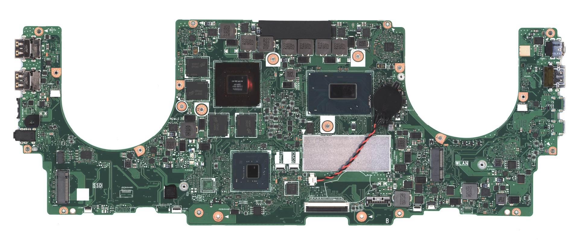 Материнская плата для Asus UX550GD 16G/I7-8750H