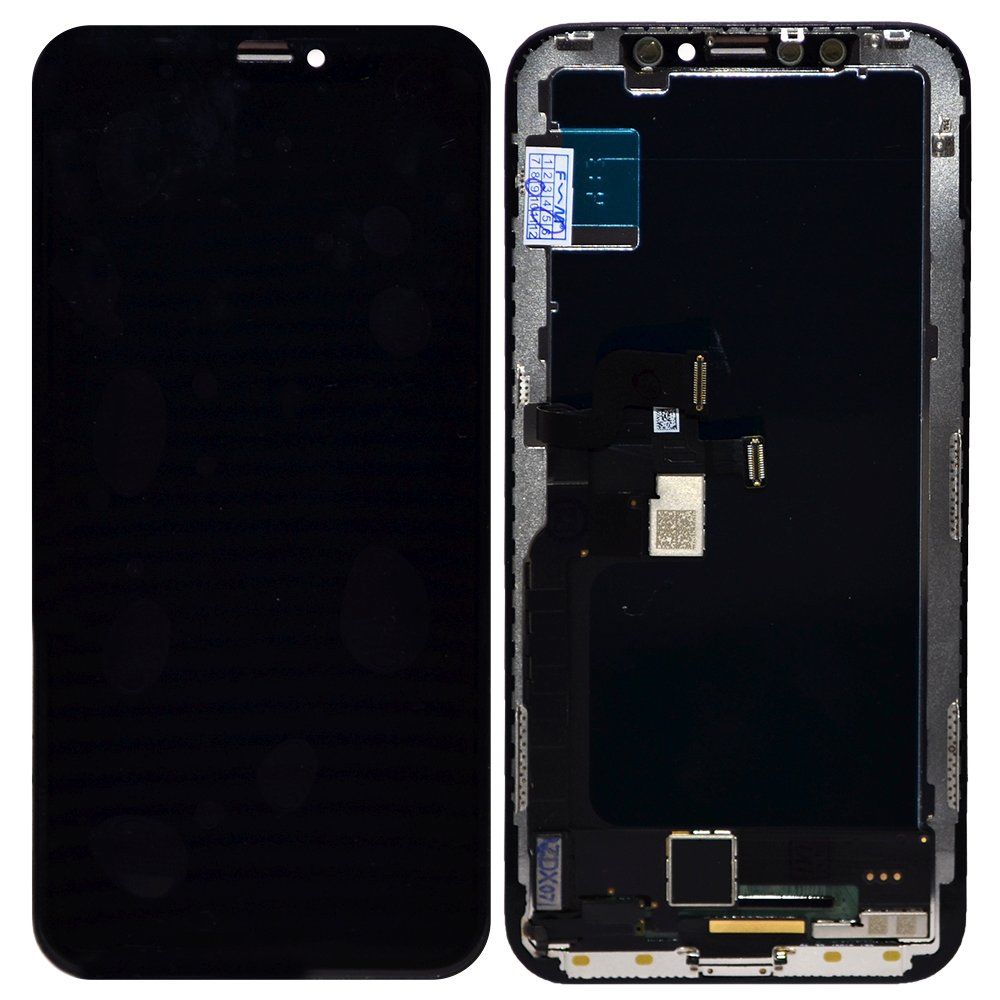 Дисплей iPhone X + тачскрин + рамка черный (матрица orig)