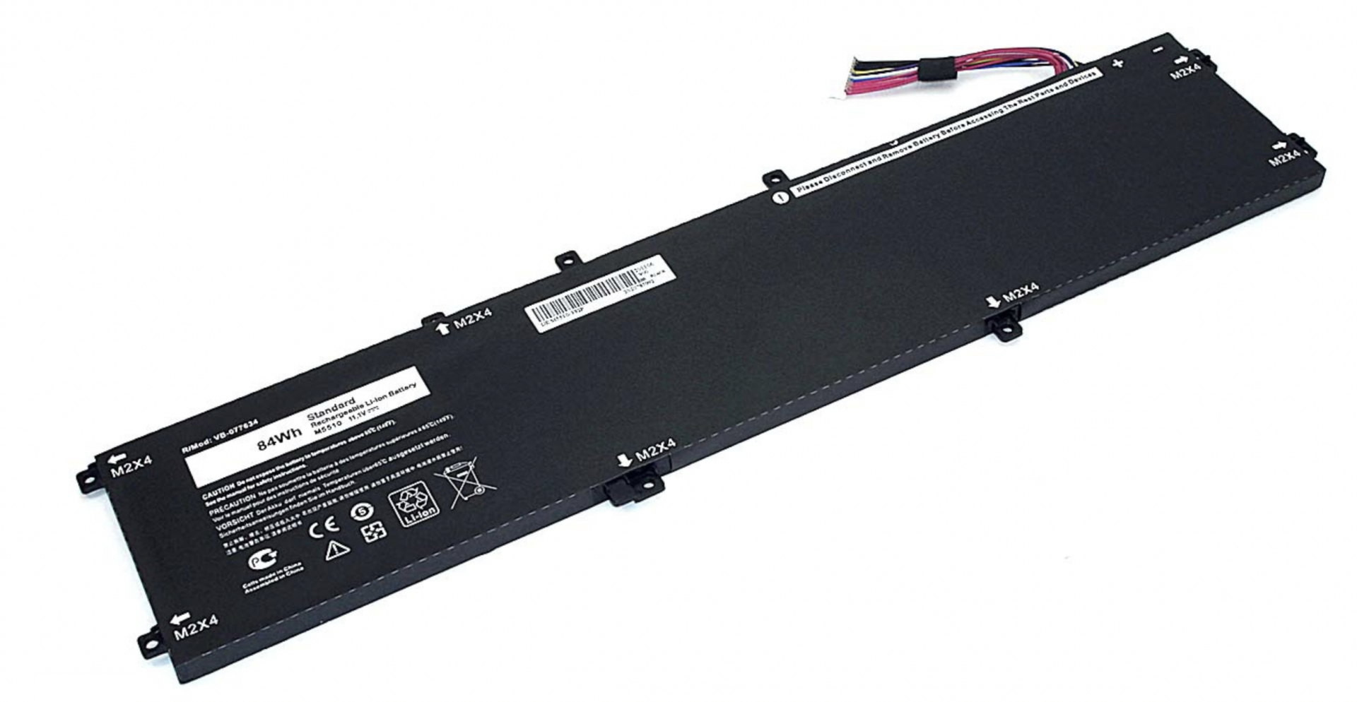 Аккумулятор DELL l XPS 15 9550 11.4V, 5200mAh, OEM