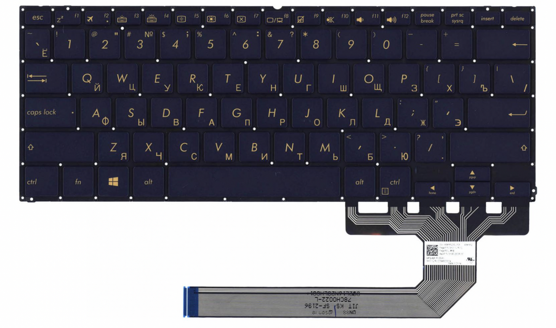 Клавиатура ASUS Zenbook UX370UA-C4203T OEM