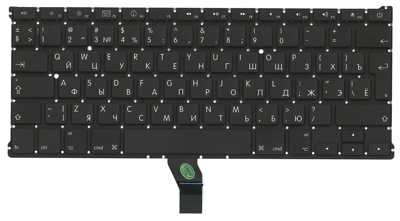 Клавиатура Apple MacBook Air 13.3" конец 2010 A1369 (MC503LL/A) Original