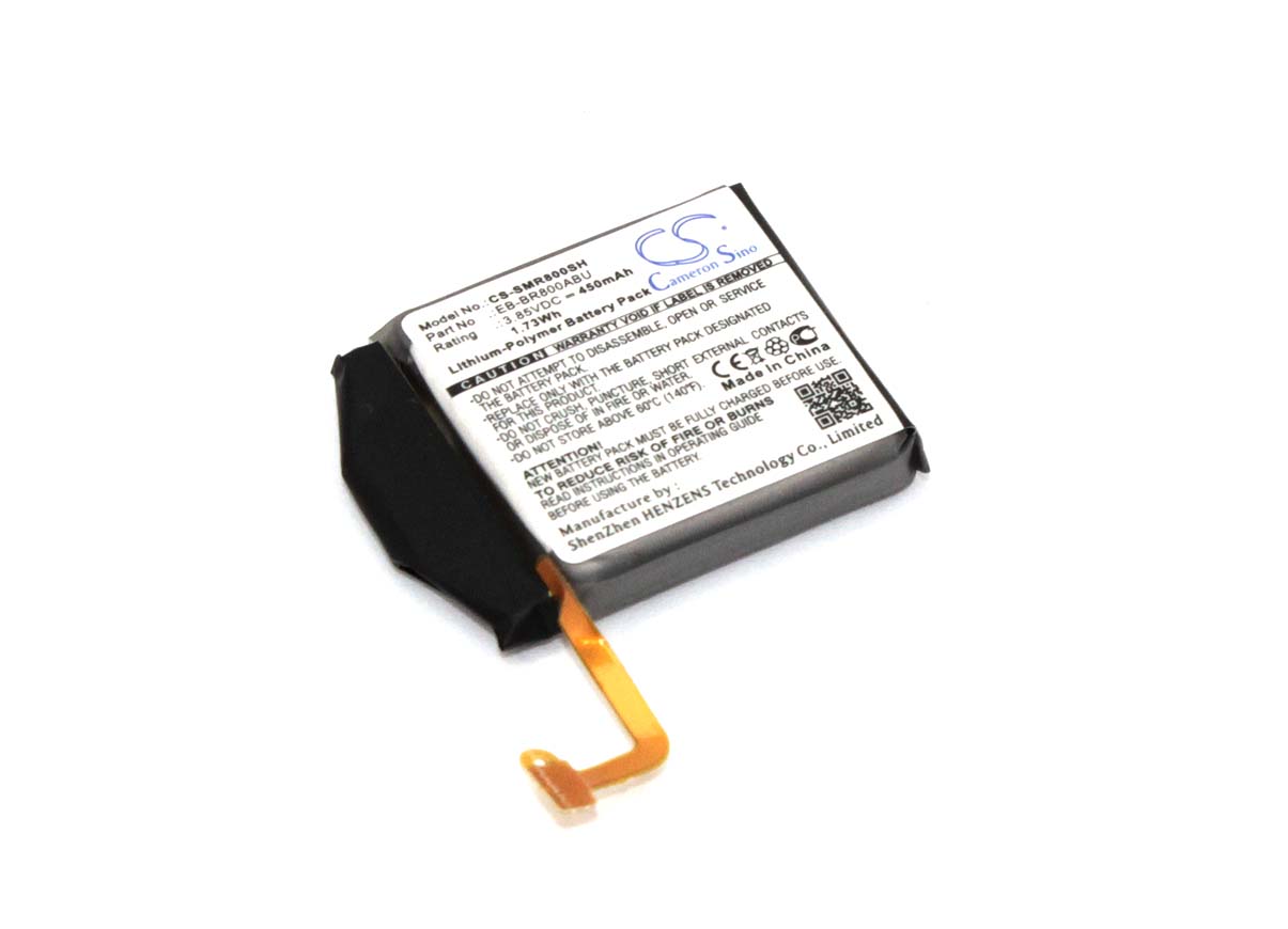 Аккумуляторная батарея CameronSino для  Samsung Galaxy Watch SM-R800 46mm (CS-SMR800SH) 450 mah