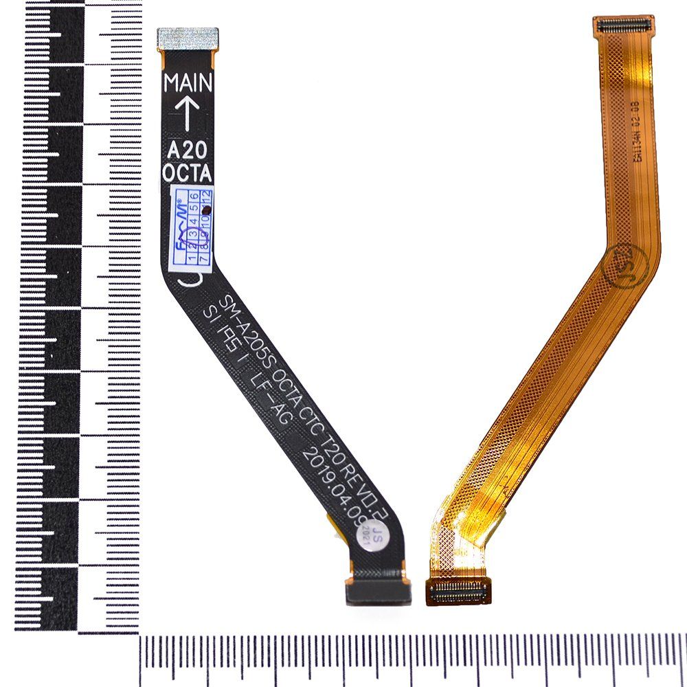 Шлейф Samsung SM-A205F/Galaxy A20 межплатный orig Factory