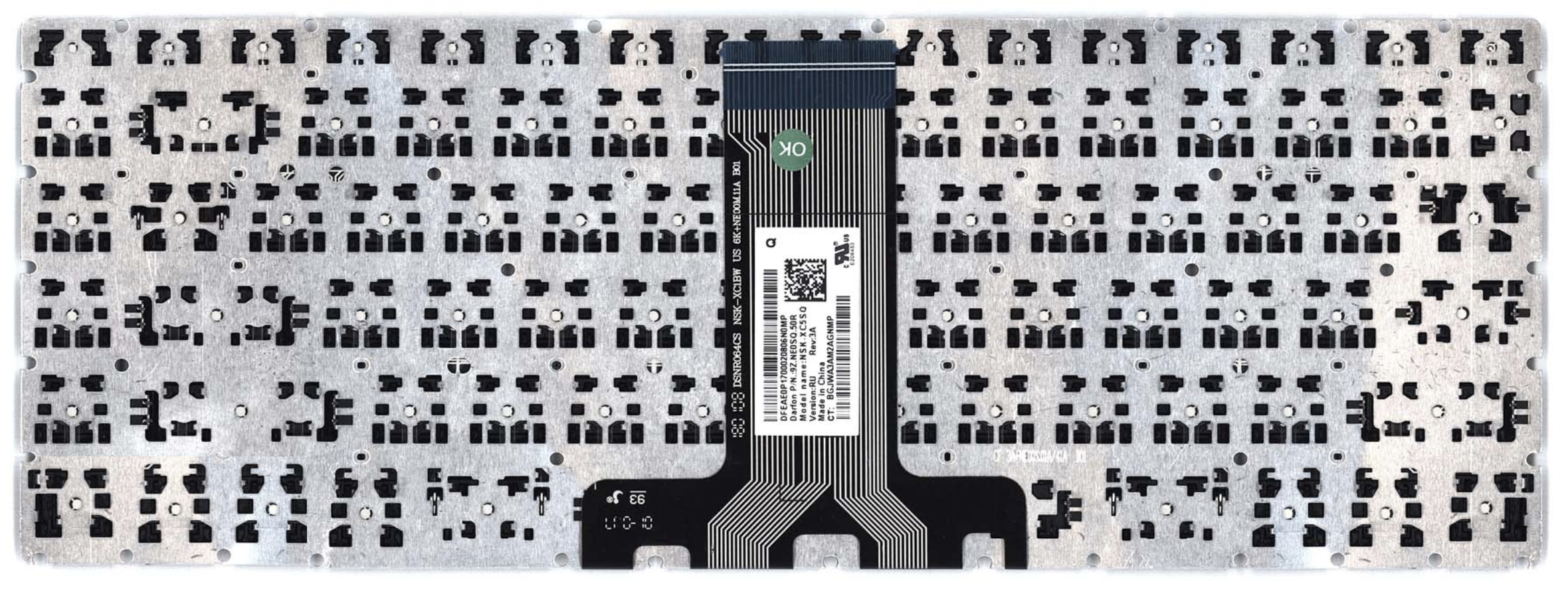 Клавиатура HP 245 G6 без рамки, OEM