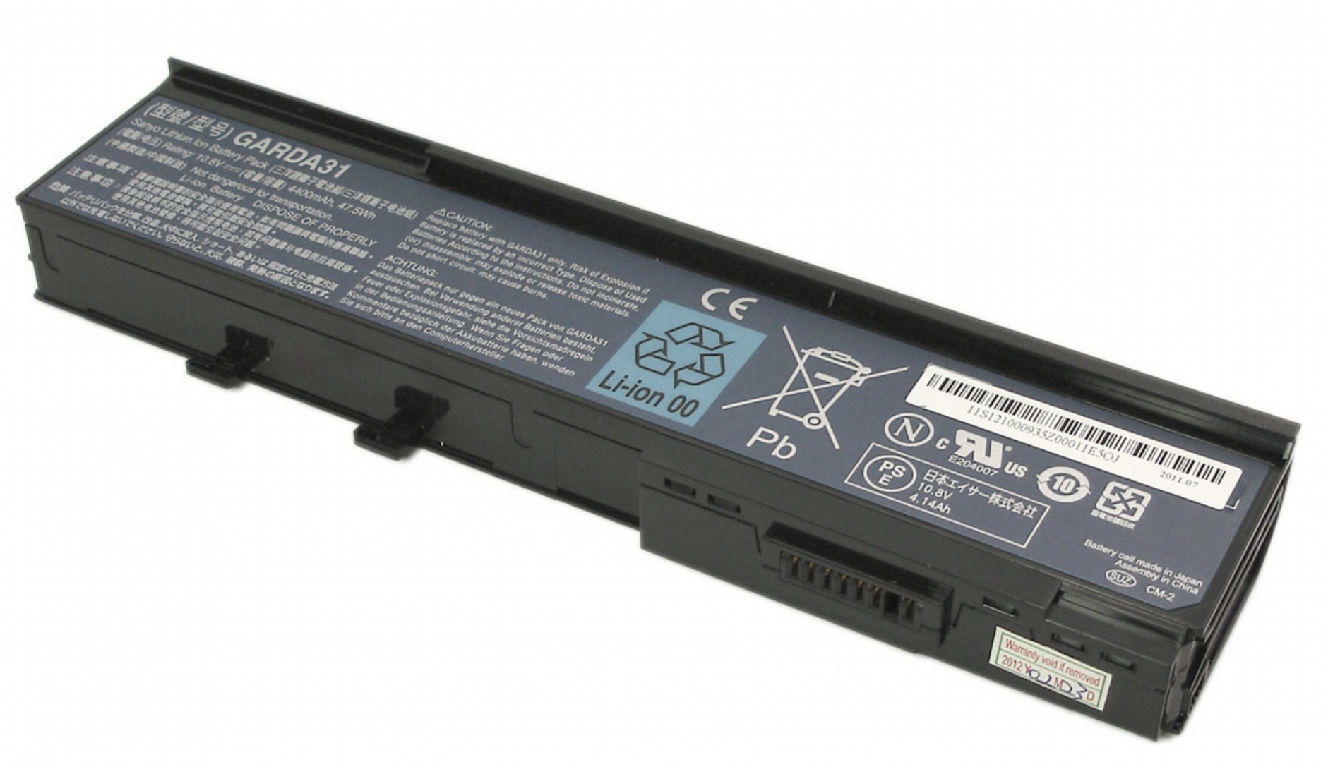 Аккумулятор Acer Aspire 5560 10.8V, 4400mAh, Original