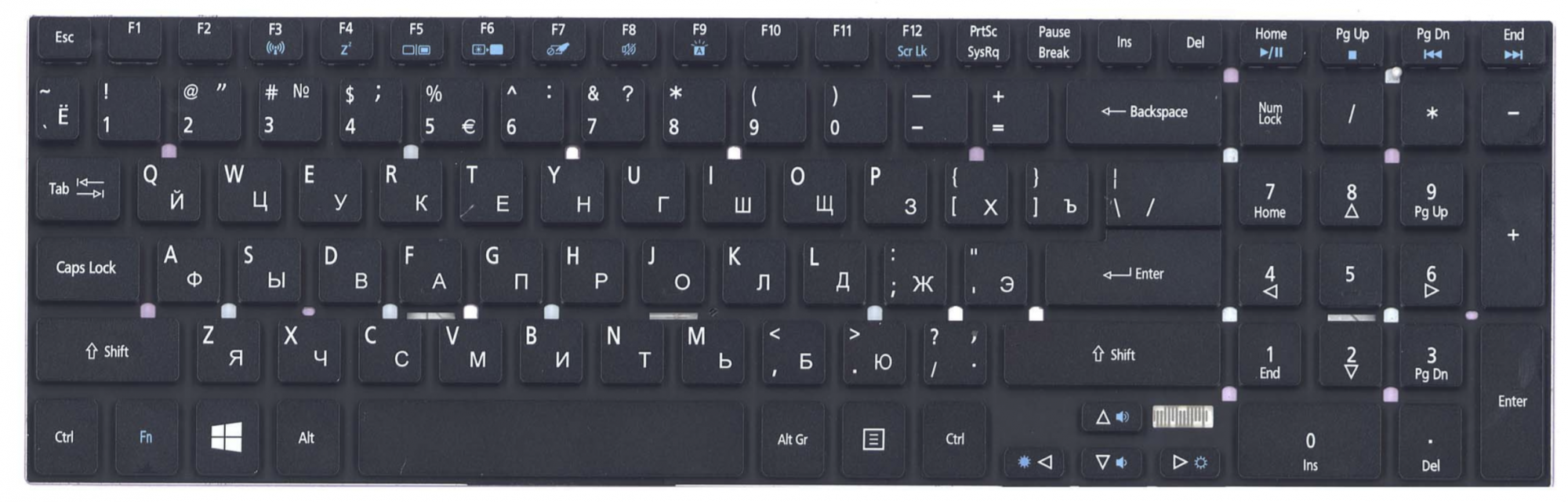 Клавиатура Gateway NV50 OEM