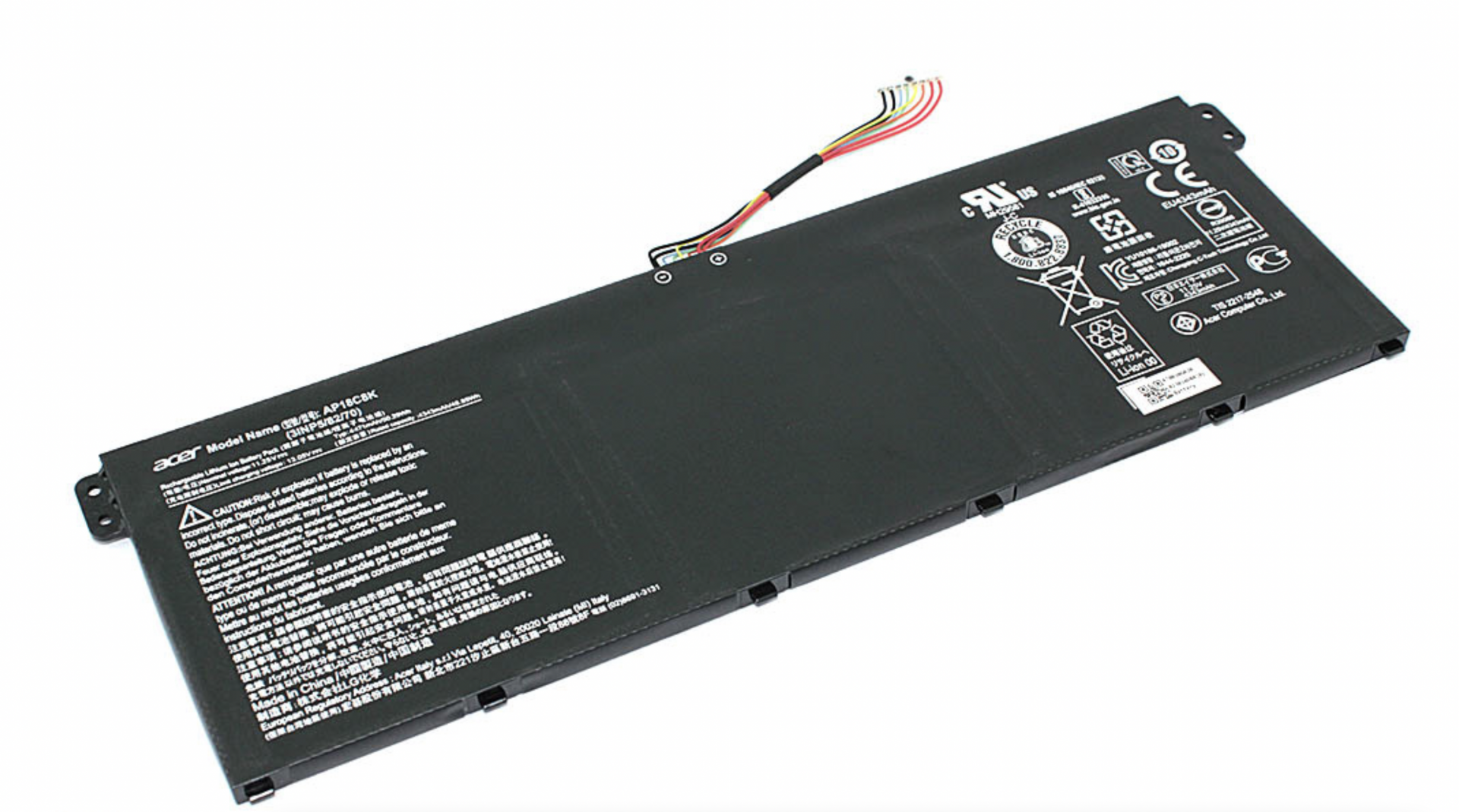 Аккумулятор Acer Chromebook 314 C933 11.21V, 4471mAh, Original